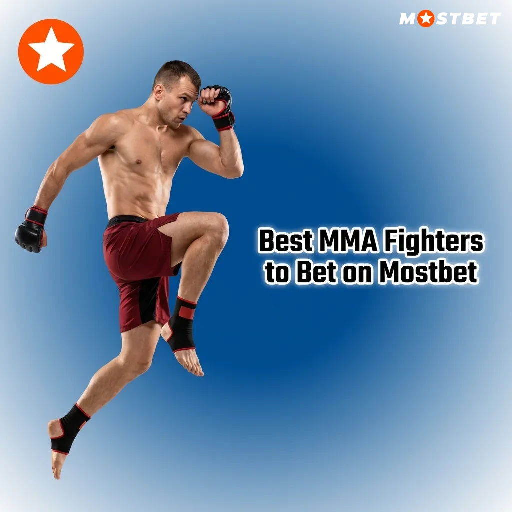 Top UFC and Bellator fighters including Islam Makhachev, Jon Jones, and Alexander Volkanovski available for betting on Mostbet
