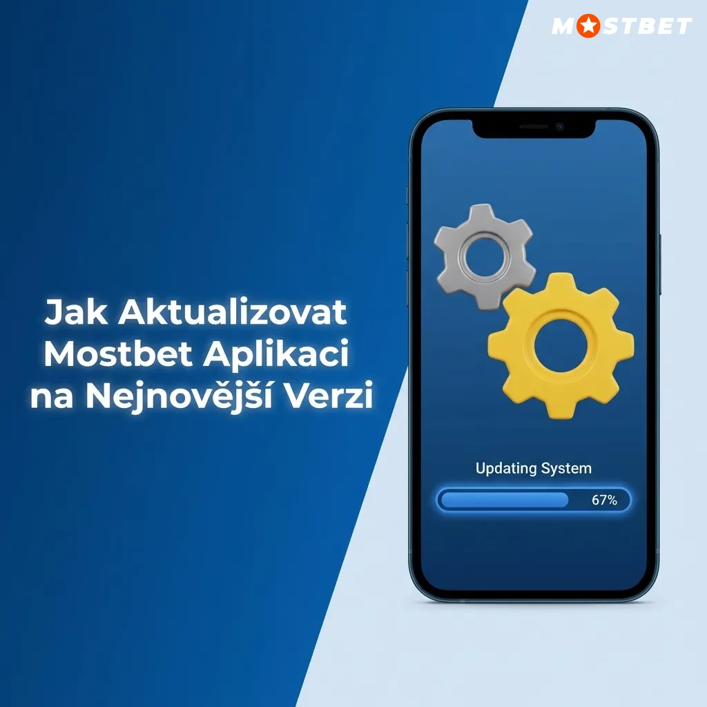 Mostbet aplikace s automatickou aktualizací PWA technologie na mobilním zařízení