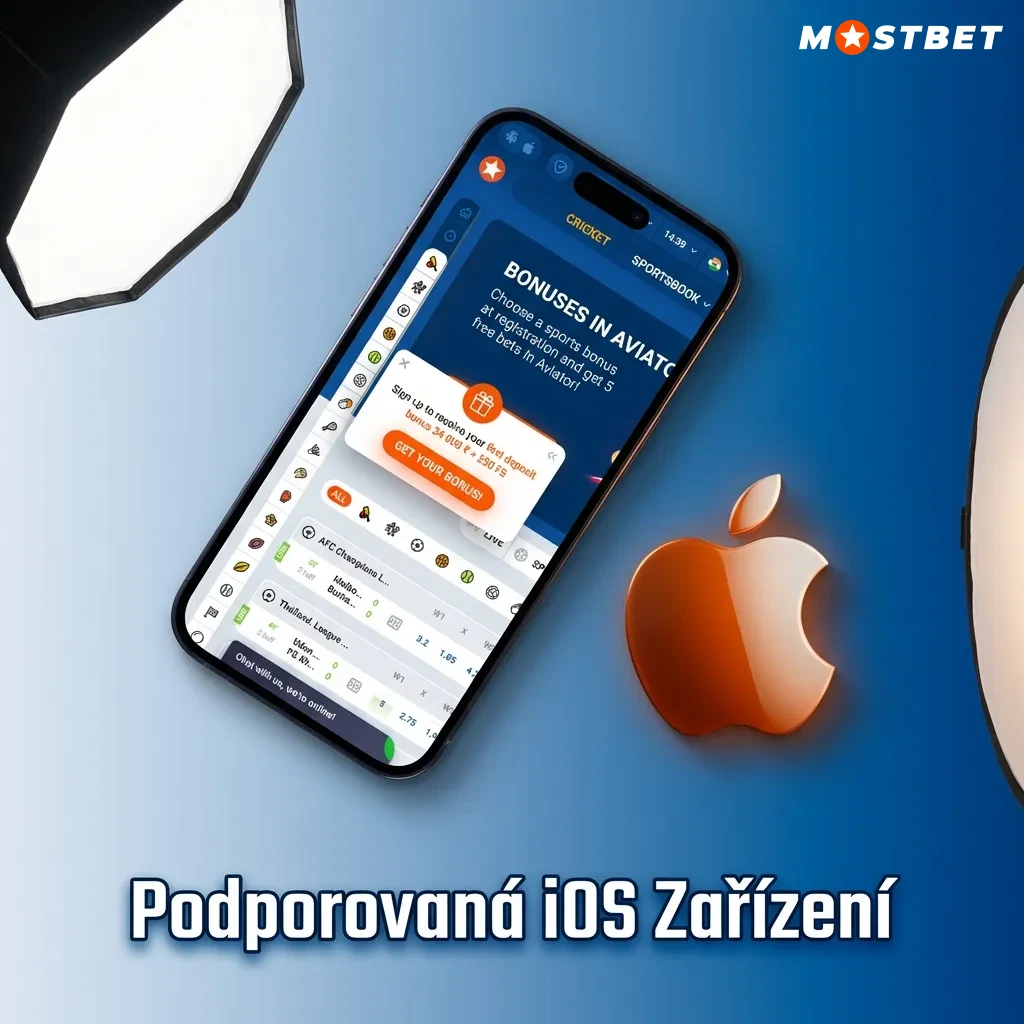 List of compatible Apple devices for Mostbet app including iPhone, iPad, and iPod touch models
