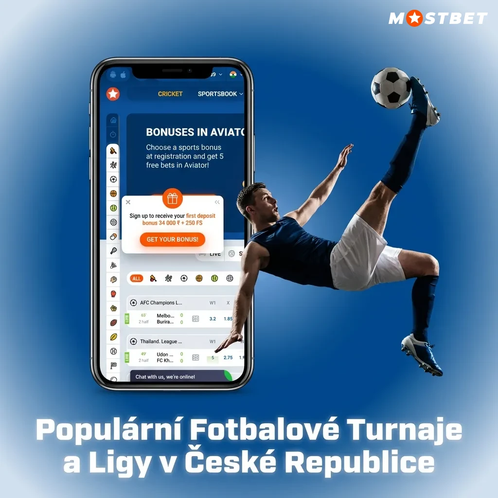 Czech football fans watching popular soccer leagues and tournaments on screens with betting statistics displayed