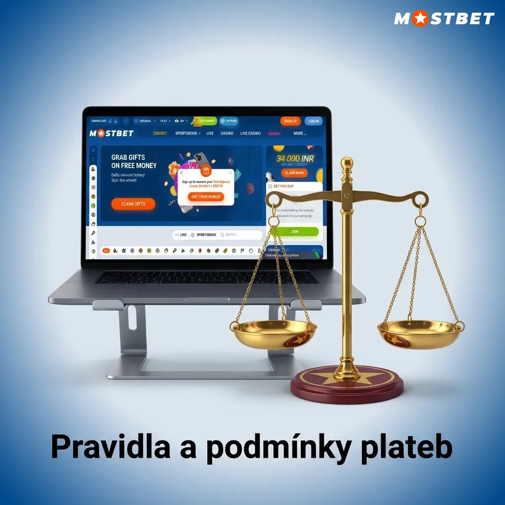 Platform payment rules showing verification requirements, withdrawal methods, wagering conditions, and transaction limits.