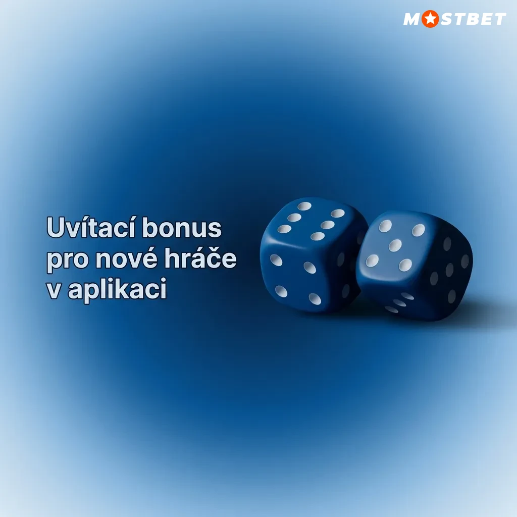Mobilní aplikace zobrazující uvítací bonusy pro nové hráče se sportovní a casino variantou bonusu