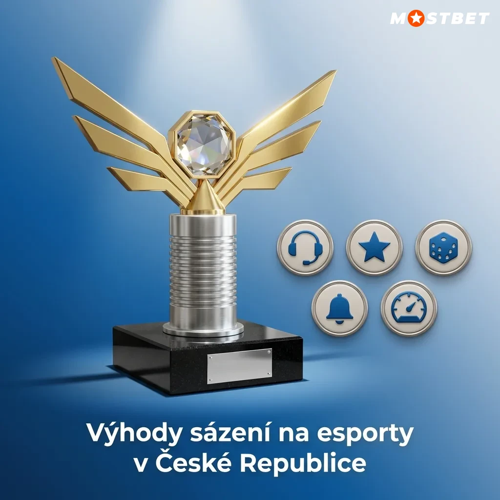 Esports betting advantages in Czech Republic featuring payment methods, odds, mobile app, and customer support benefits