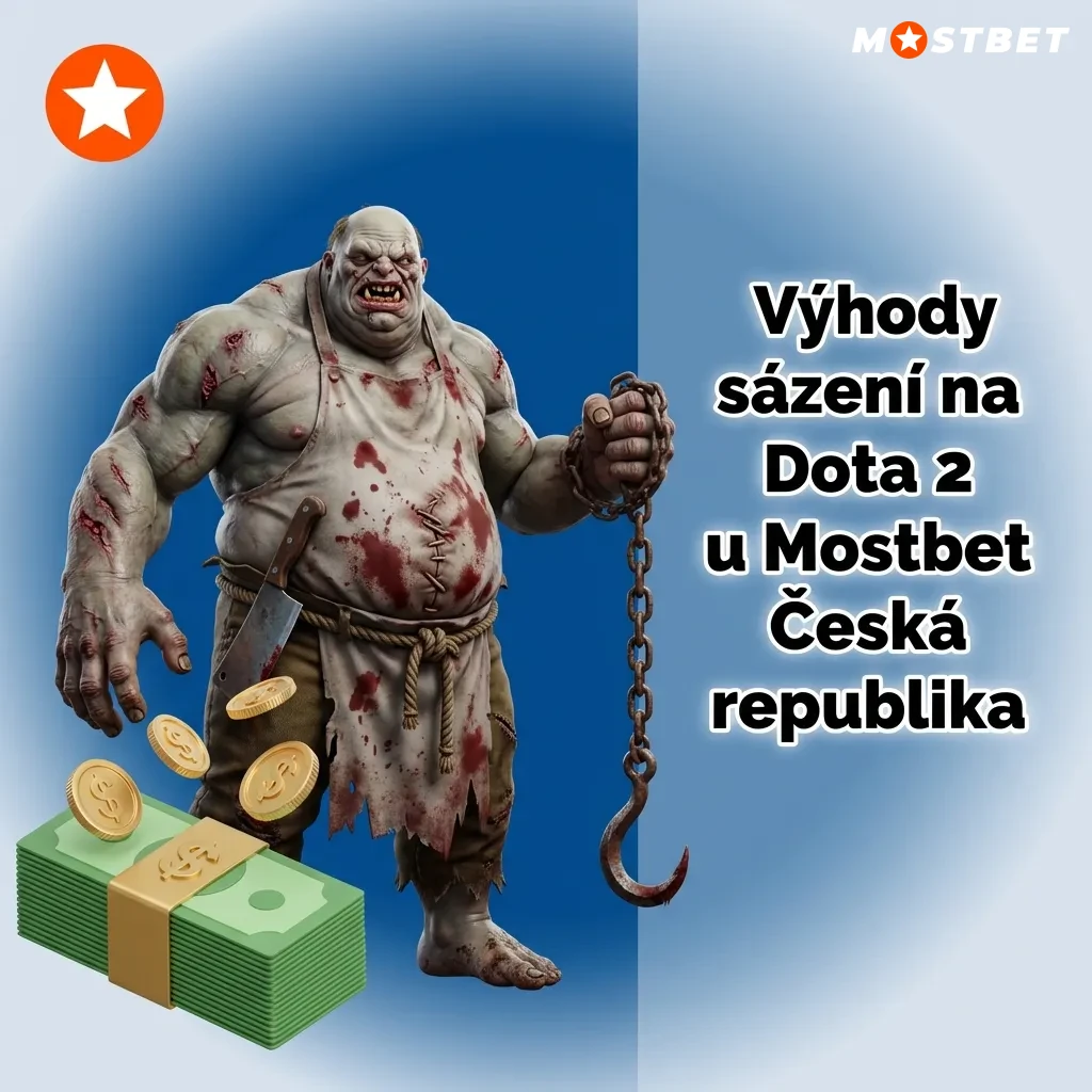 Mostbet Dota 2 betting platform showing bonuses, Czech payment methods, and customer support features for players