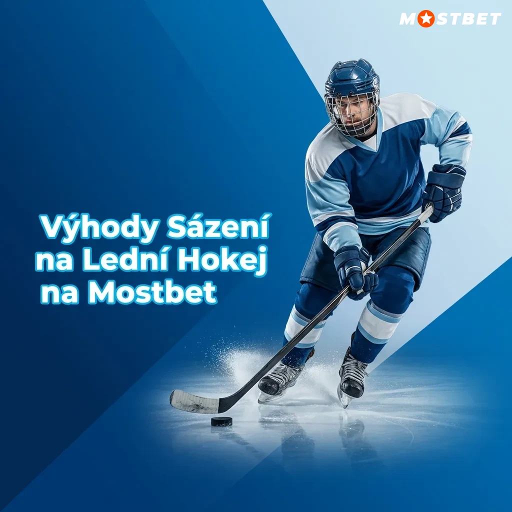 Mostbet ice hockey betting interface showing live odds, match statistics, and betting options for Czech and international leagues
